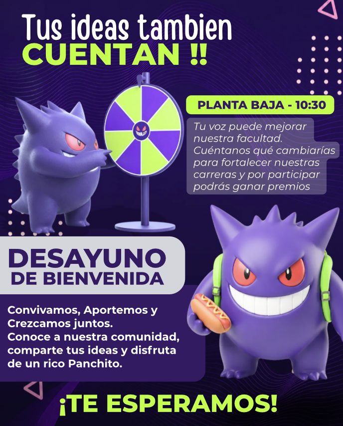 Actividad desayuno CLAVE FICCT