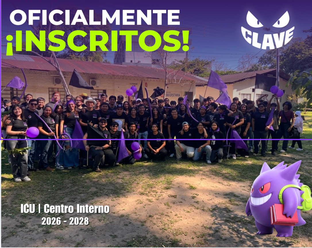 Inscritos CLAVE FICCT